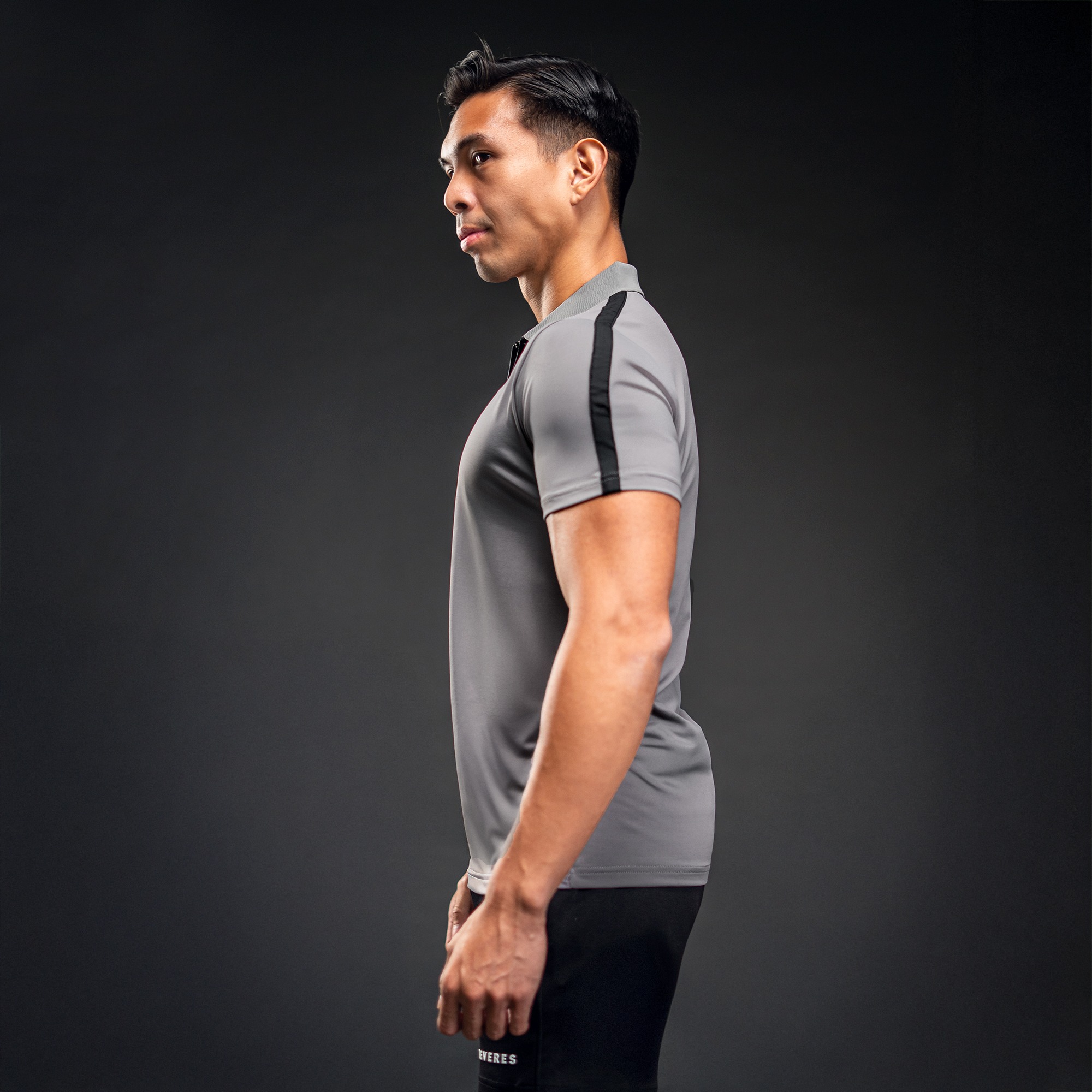 NEVERES Prime Zip Polo Shirt