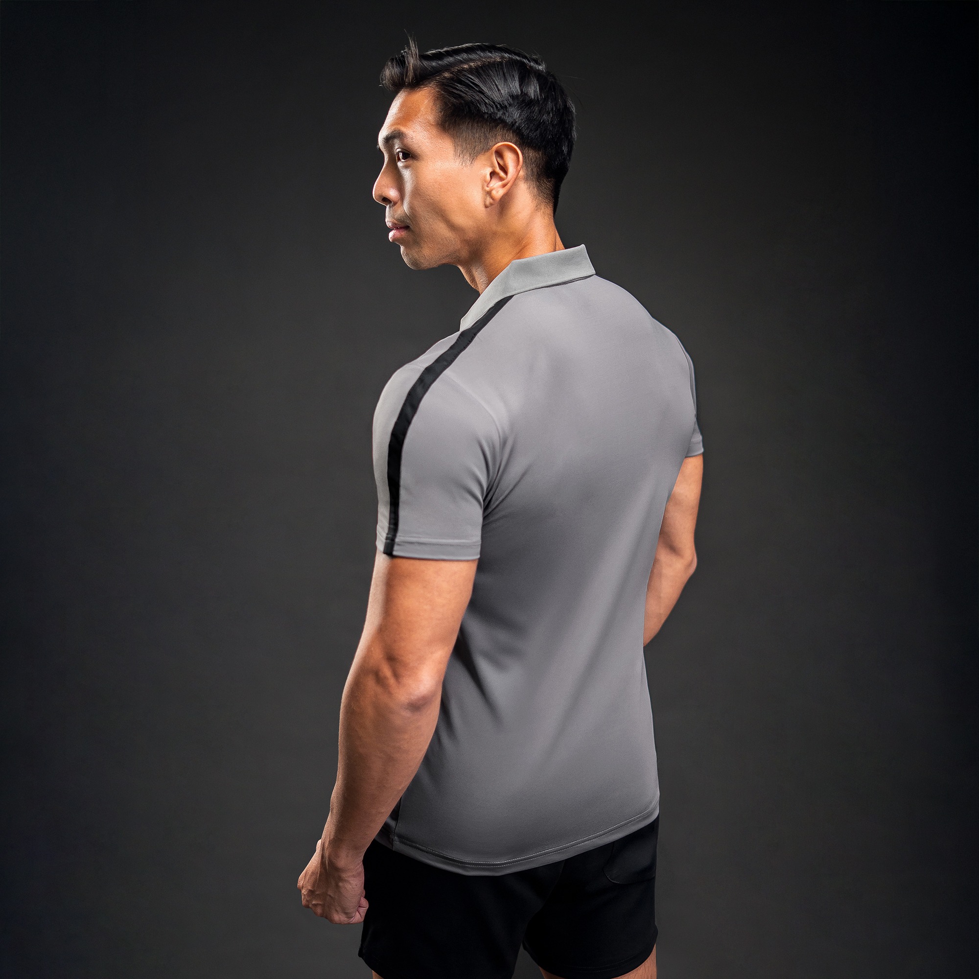 NEVERES Prime Zip Polo Shirt