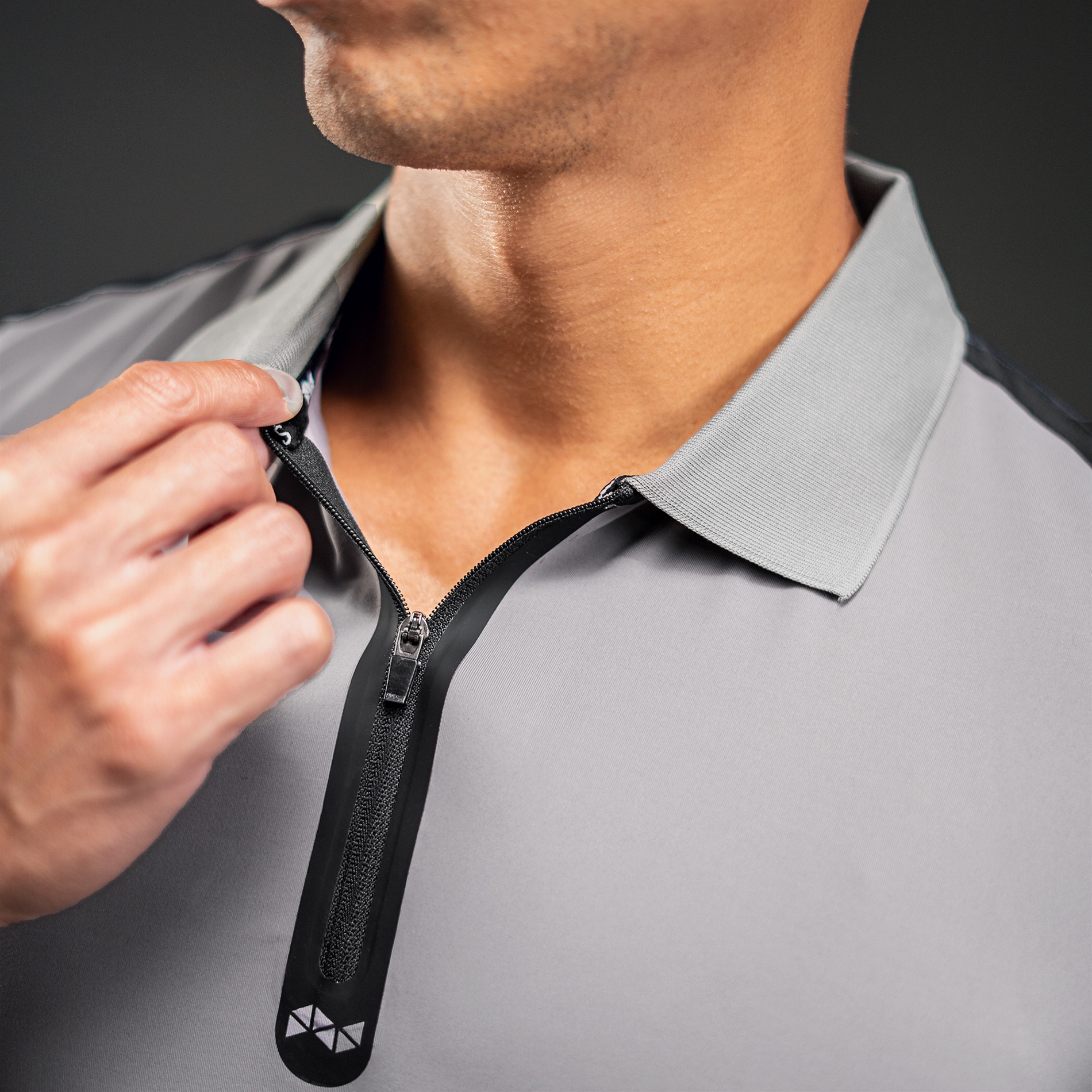 NEVERES Prime Zip Polo Shirt