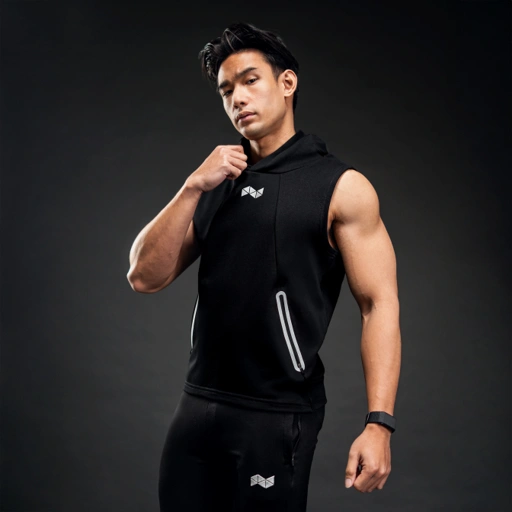 Image of NEVERES Revenant Sleeveless Hoodie