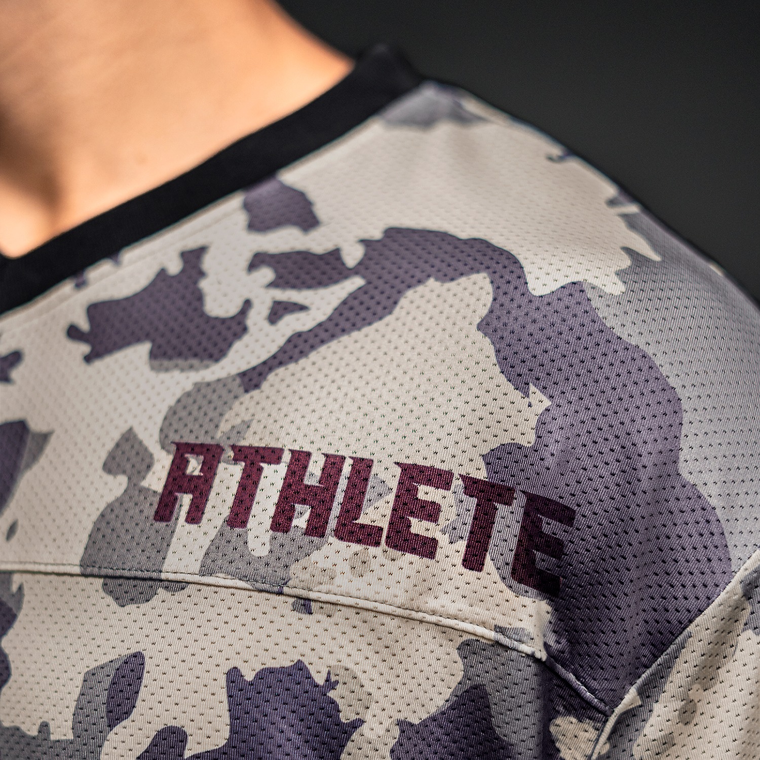 NEVERES Urban Camo Rugby Oversized