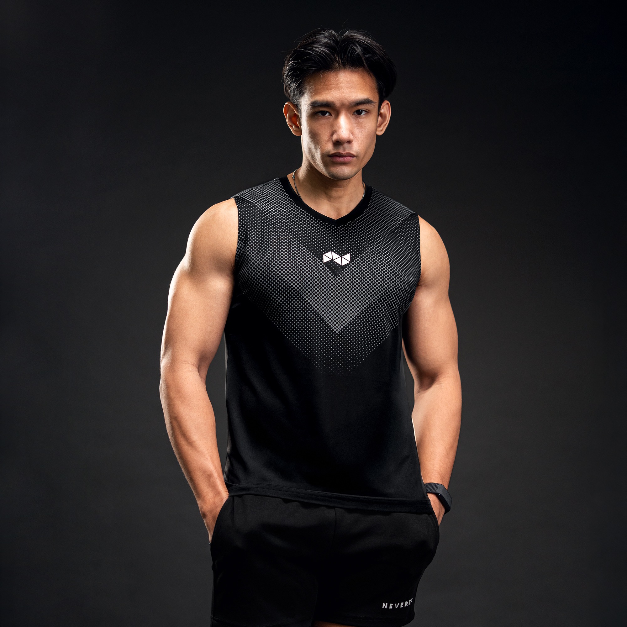 NEVERES Carbon Fade Sleeveless