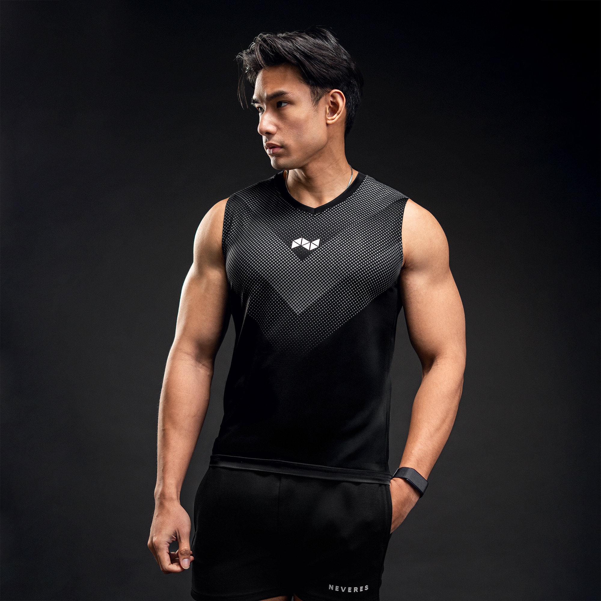 NEVERES Carbon Fade Sleeveless