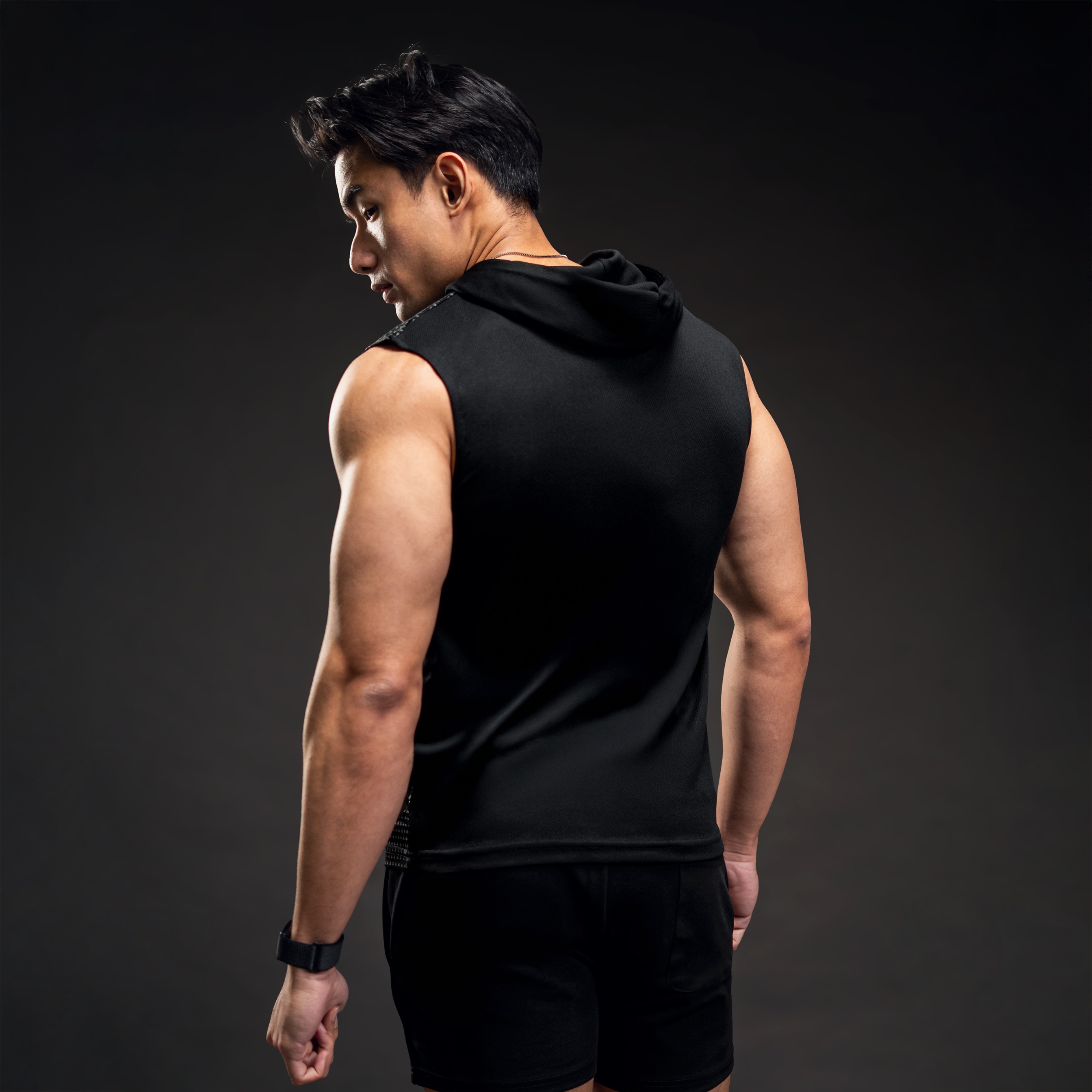 NEVERES Neo Sleeveless Hoodie