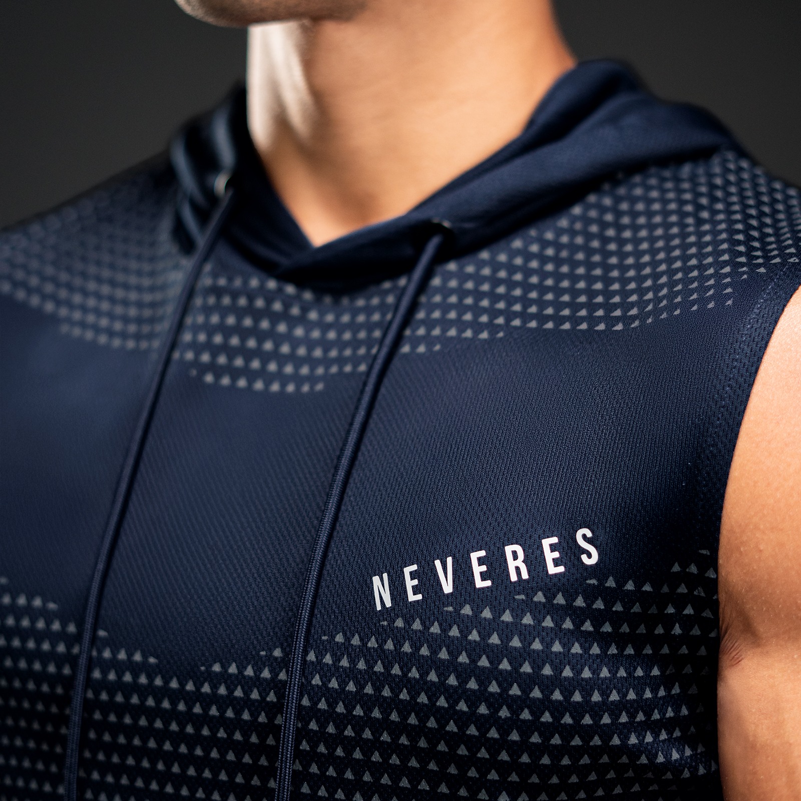 NEVERES Neo Sleeveless Hoodie