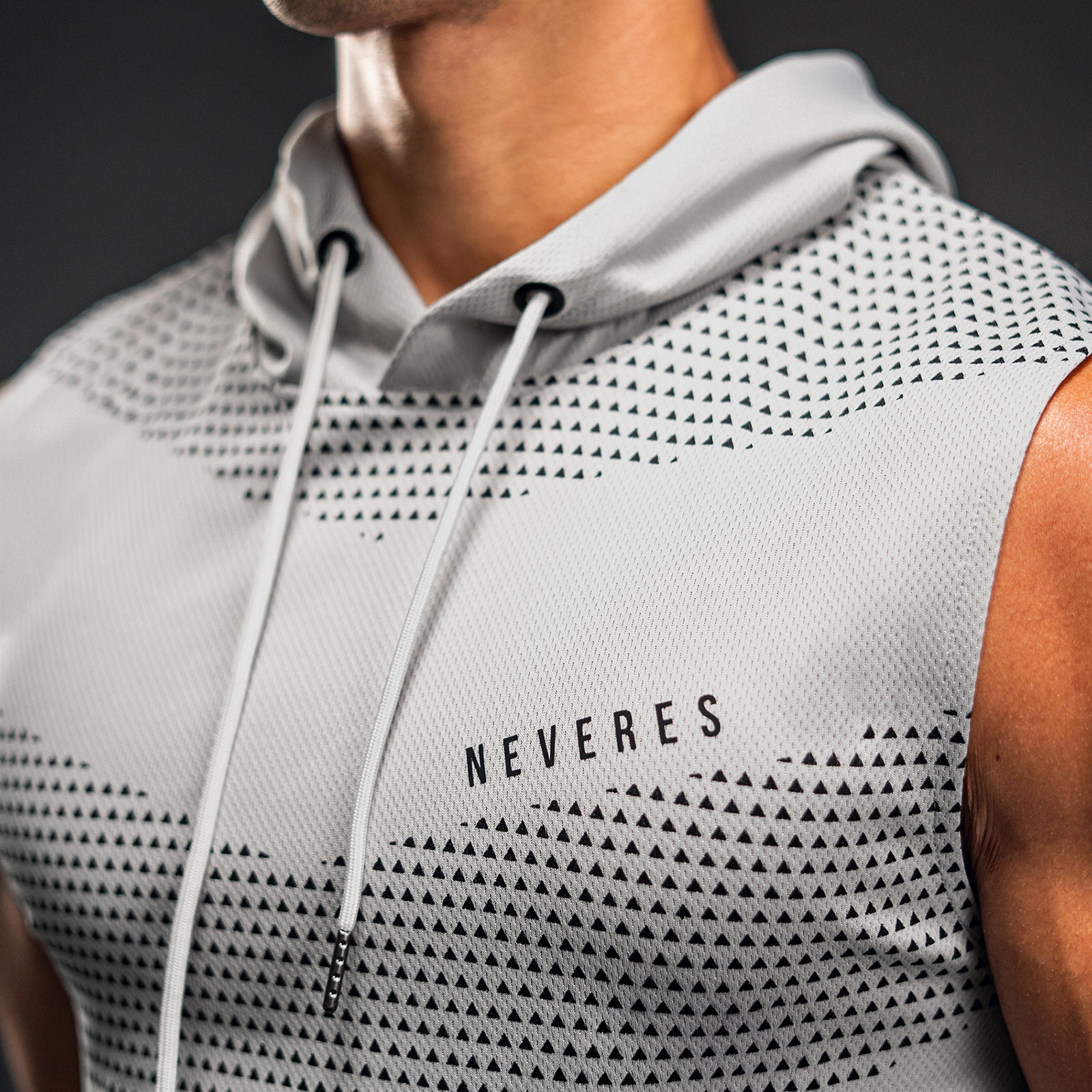 NEVERES Neo Sleeveless Hoodie