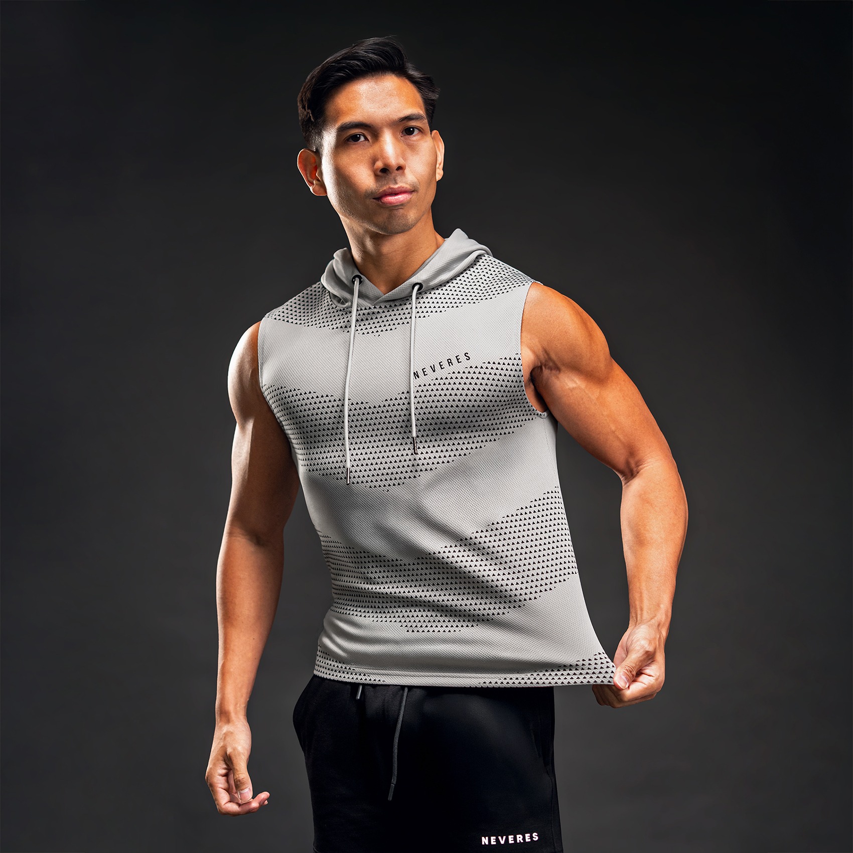 NEVERES Neo Sleeveless Hoodie
