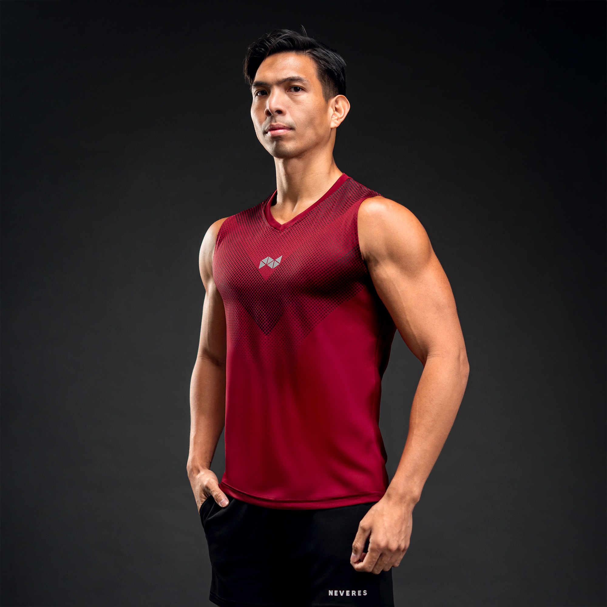 NEVERES Carbon Fade Sleeveless