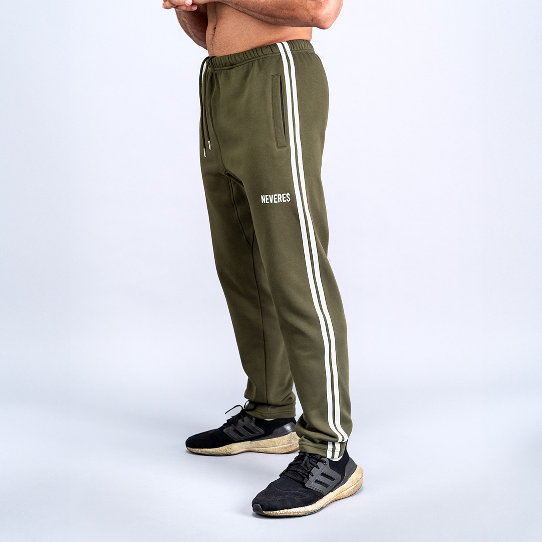 NEVERES Dual Stripe Comfort Jogger