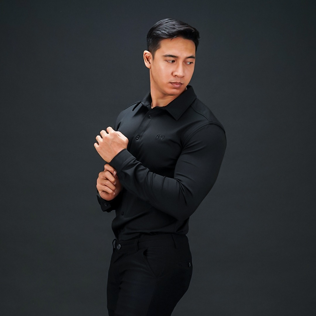 NEVERES Classic Fit Shirt Long Sleeve