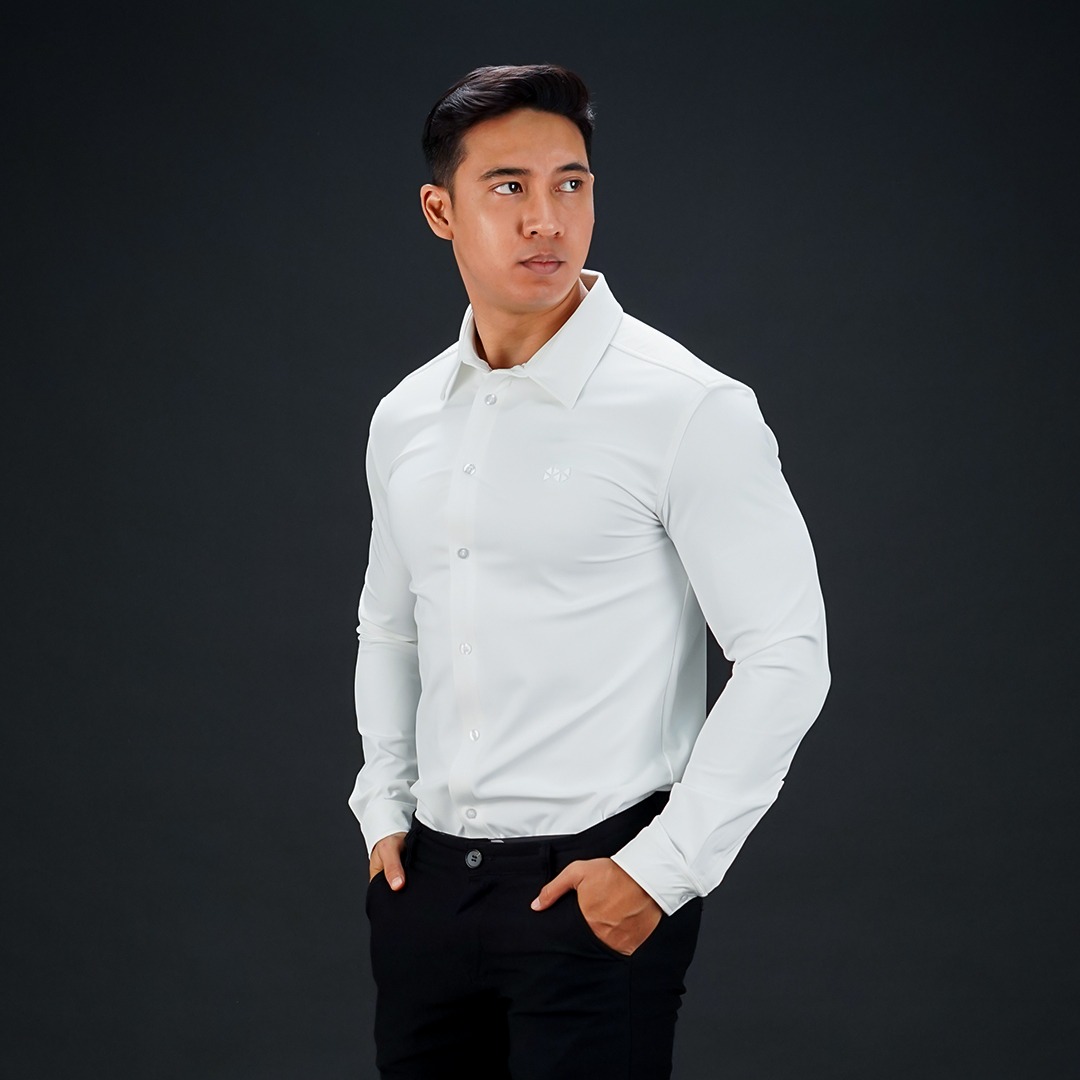 NEVERES Classic Fit Shirt Long Sleeve