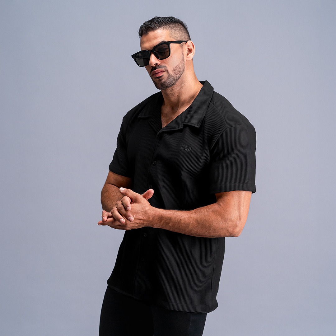 NEVERES Pleated Shirt