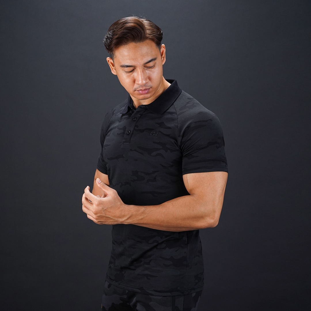 NEVERES Ace Polo Shirt Camo Edition