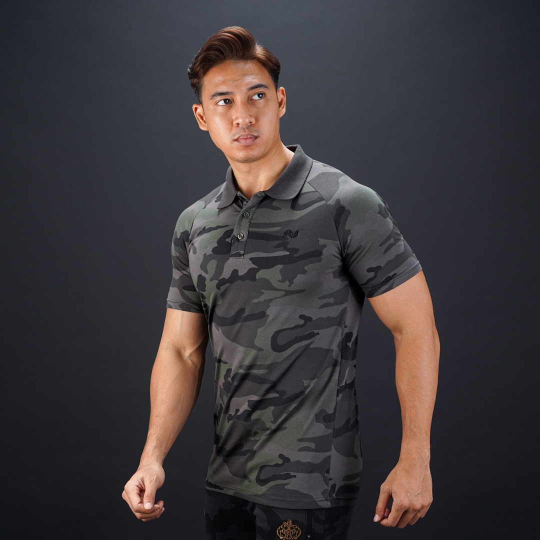 NEVERES Ace Polo Shirt Camo Edition