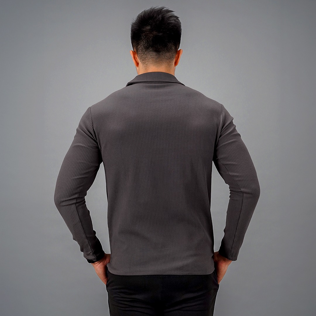 NEVERES Ultra Knit Polo Longsleeve