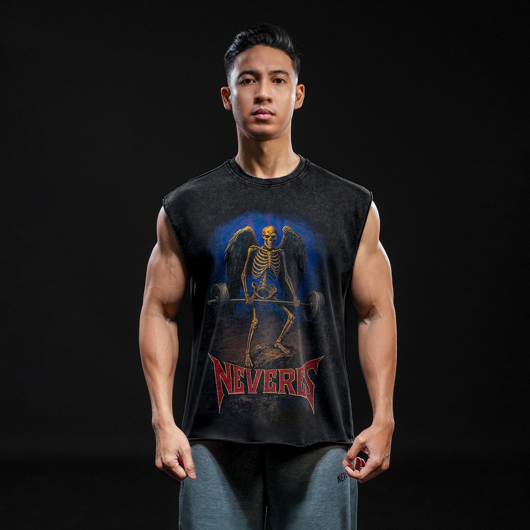 NEVERES Dark Era Muscle Cut – Front Graphic