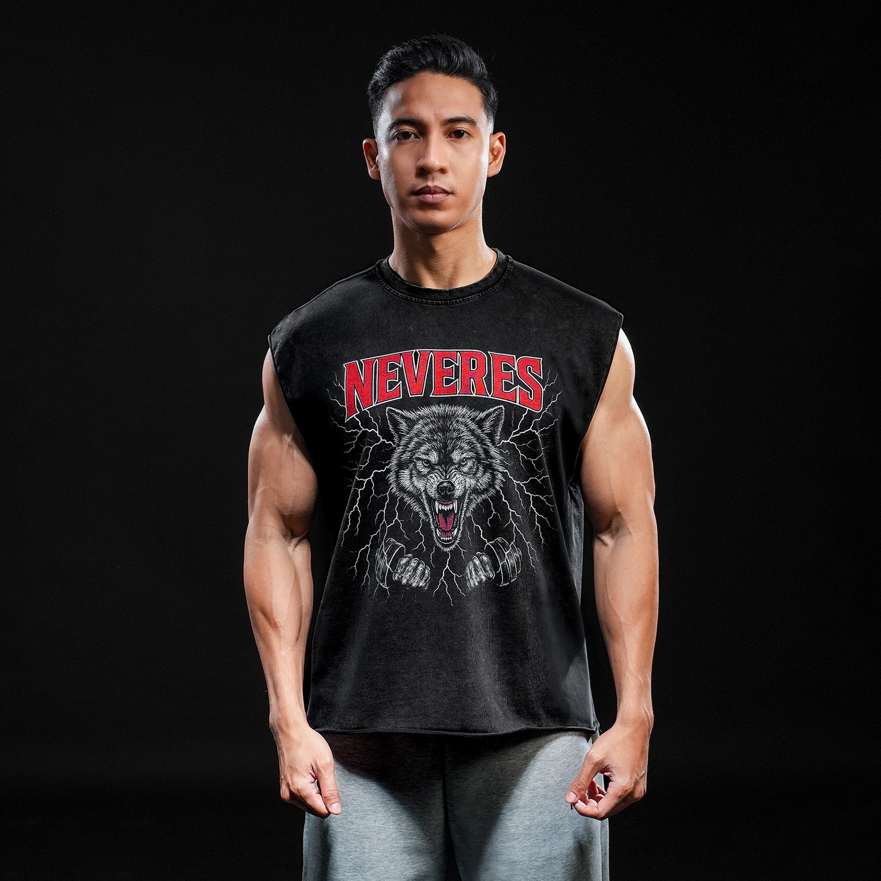 NEVERES Dark Era Muscle Cut – Front Graphic