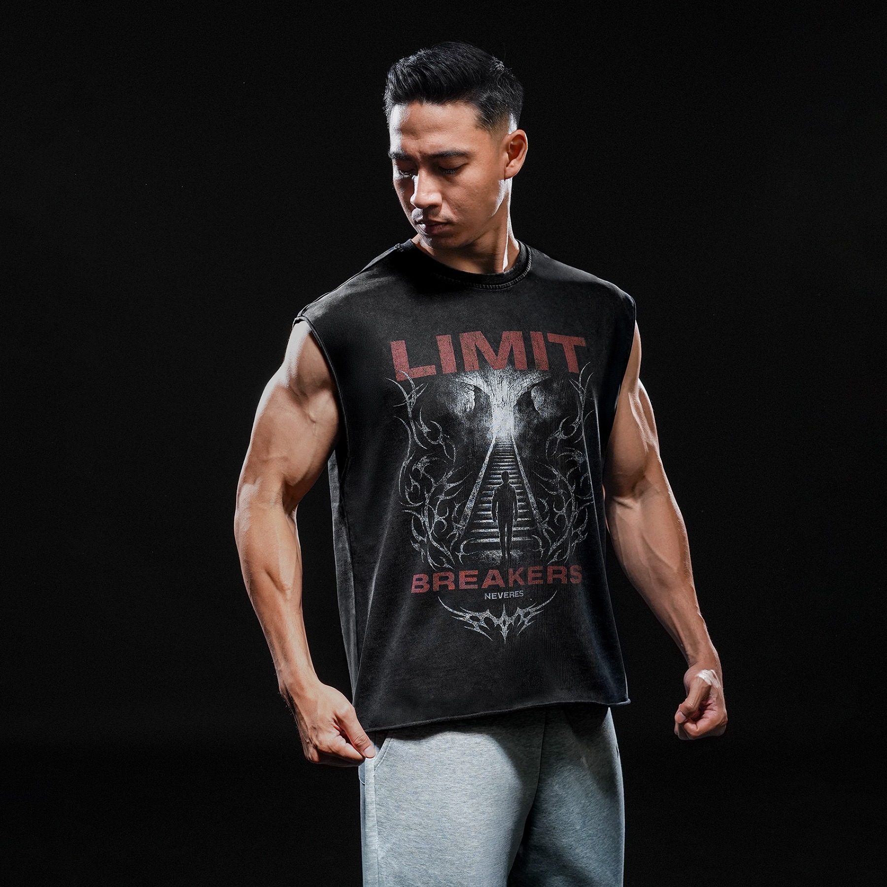 NEVERES Dark Era Muscle Cut – Front Graphic