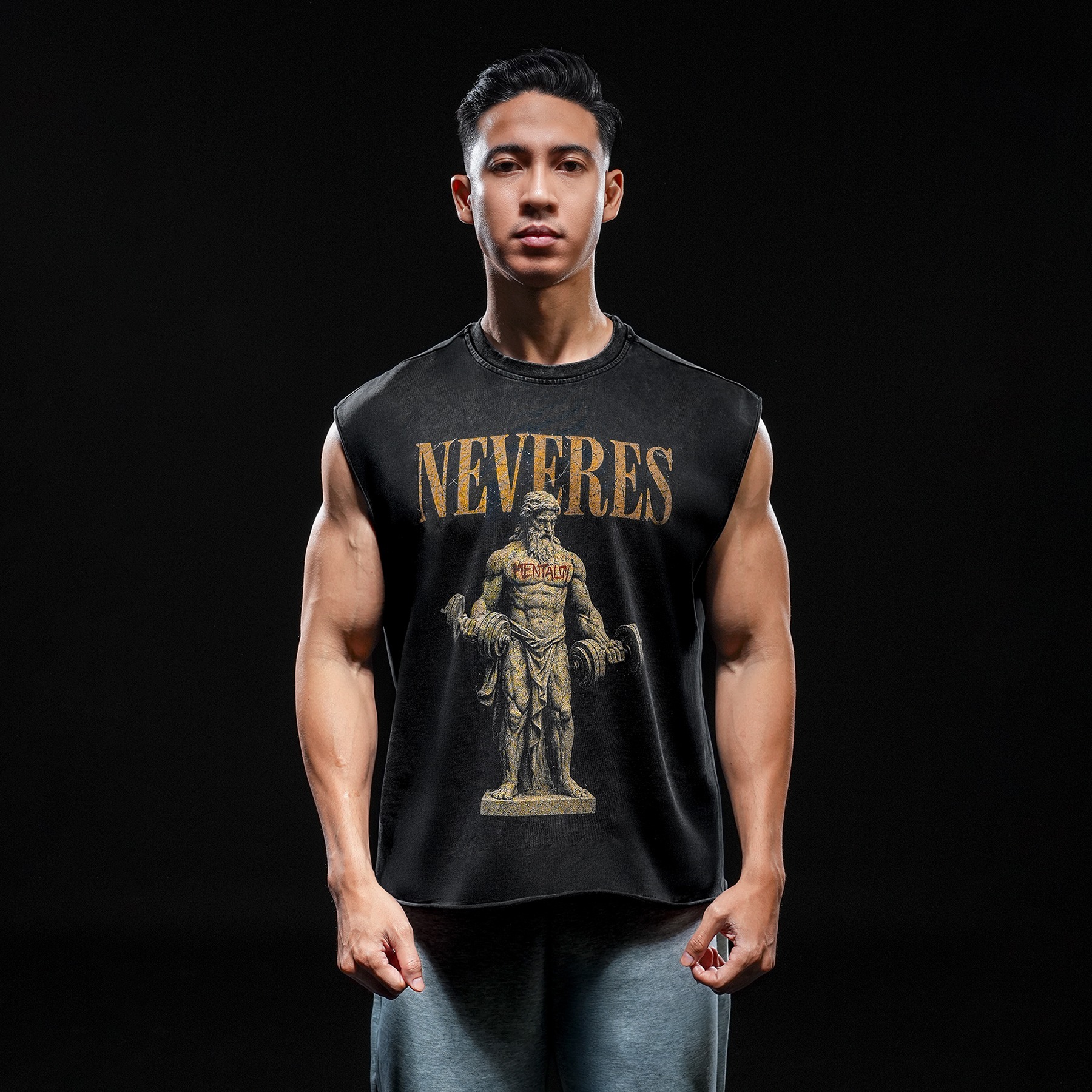 NEVERES Dark Era Muscle Cut – Front Graphic