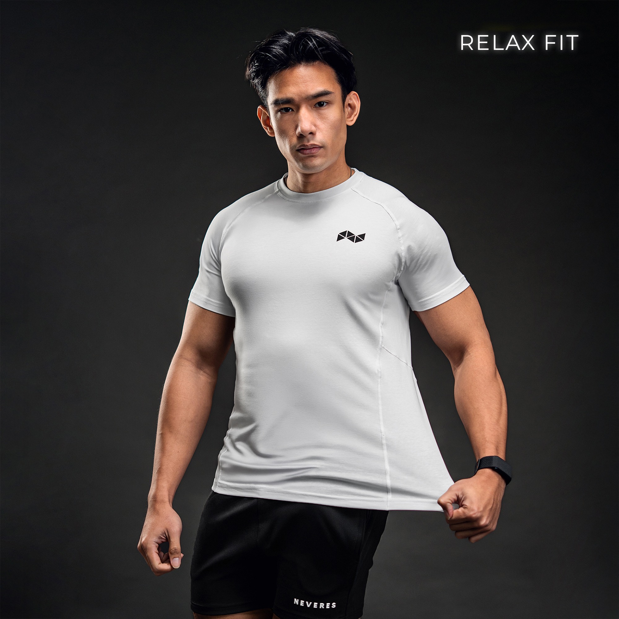 NEVERES Basic Form Relax Fit T-Shirt