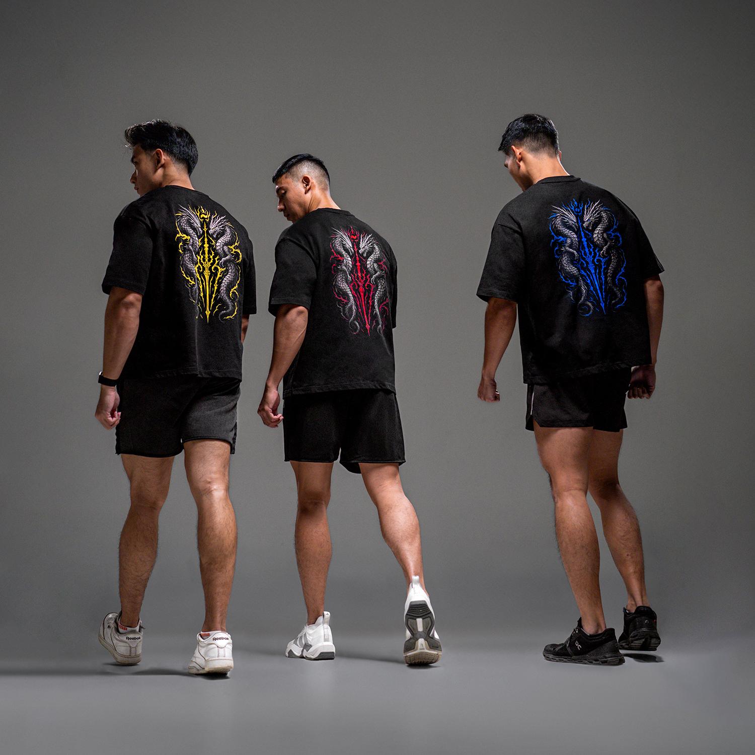 NEVERES Shogun Twin-Dragon Oversized
