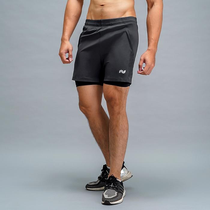 NEVERES Peak Performance 2 in 1 Shorts