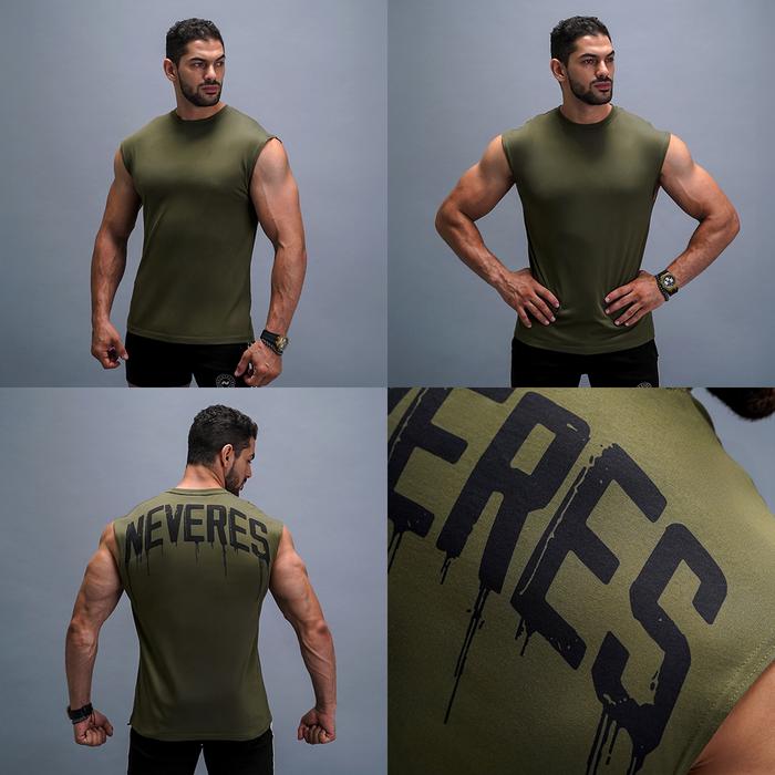NEVERES Drip Muscle Cut