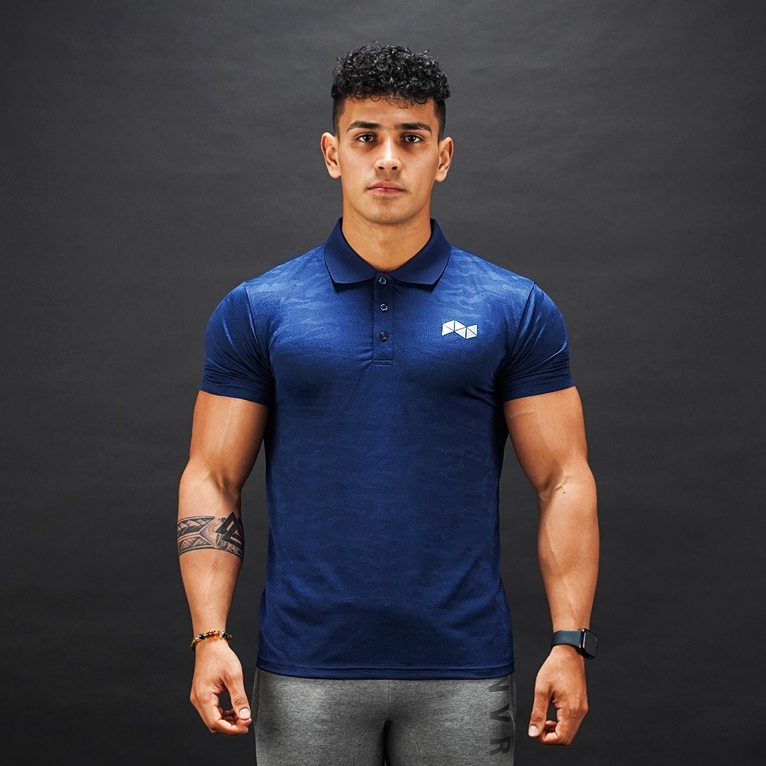 NEVERES Camouflage Polo Shirt
