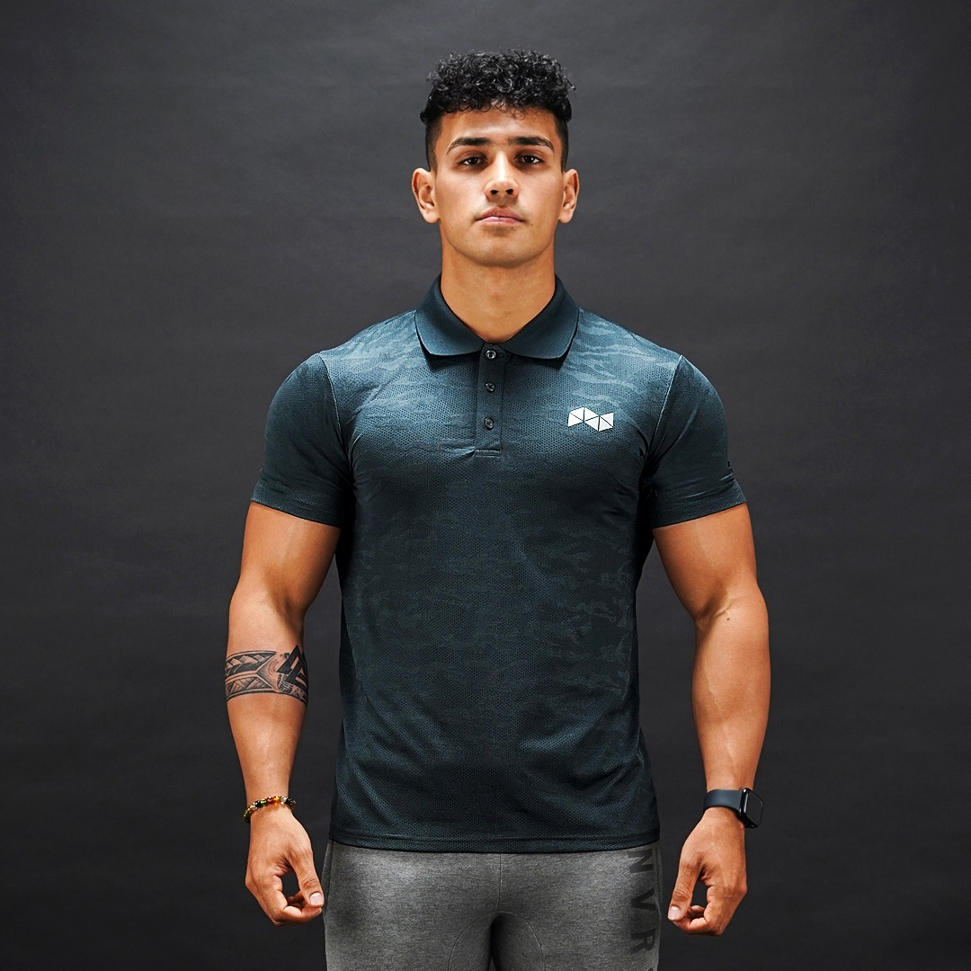 NEVERES Camouflage Polo Shirt