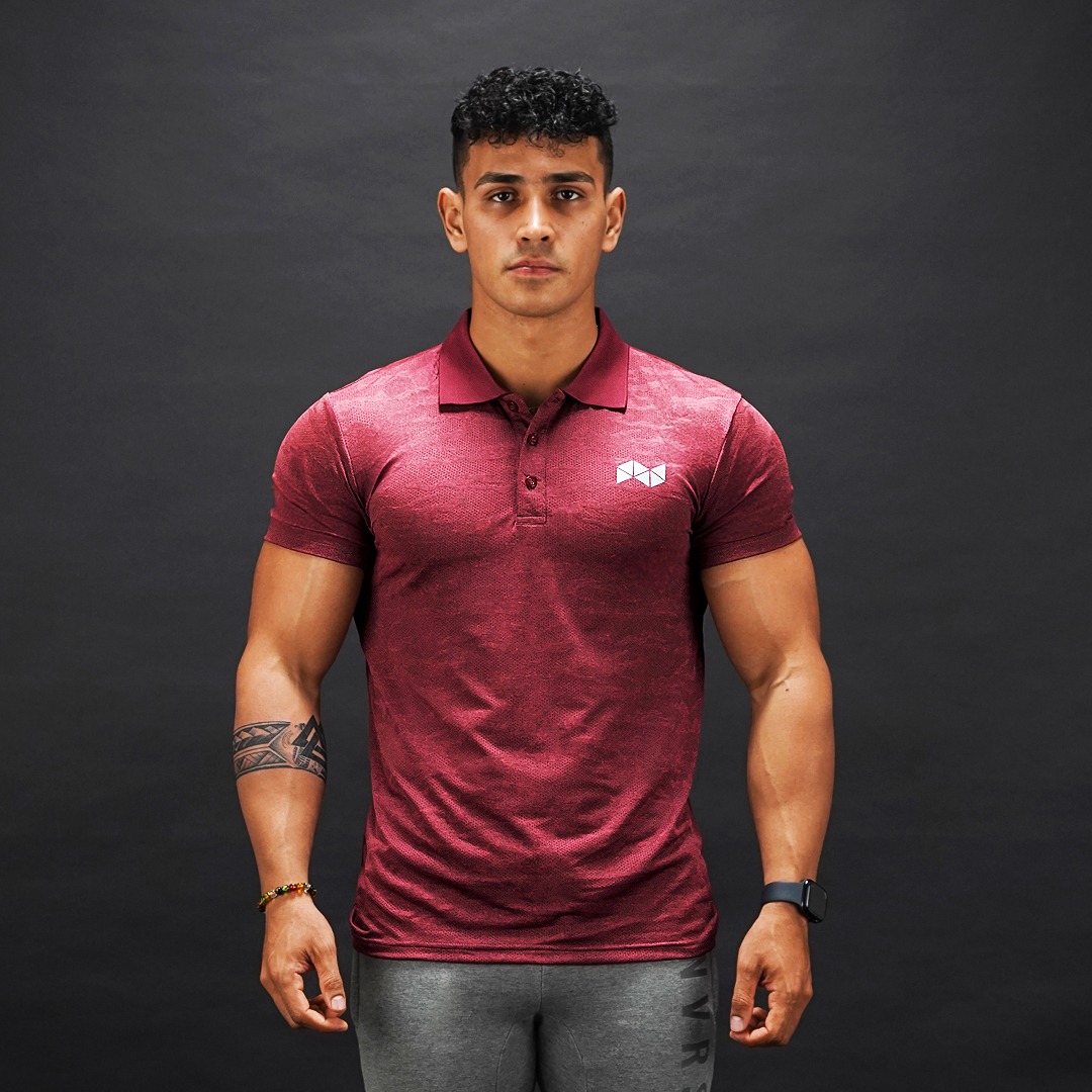 NEVERES Camouflage Polo Shirt