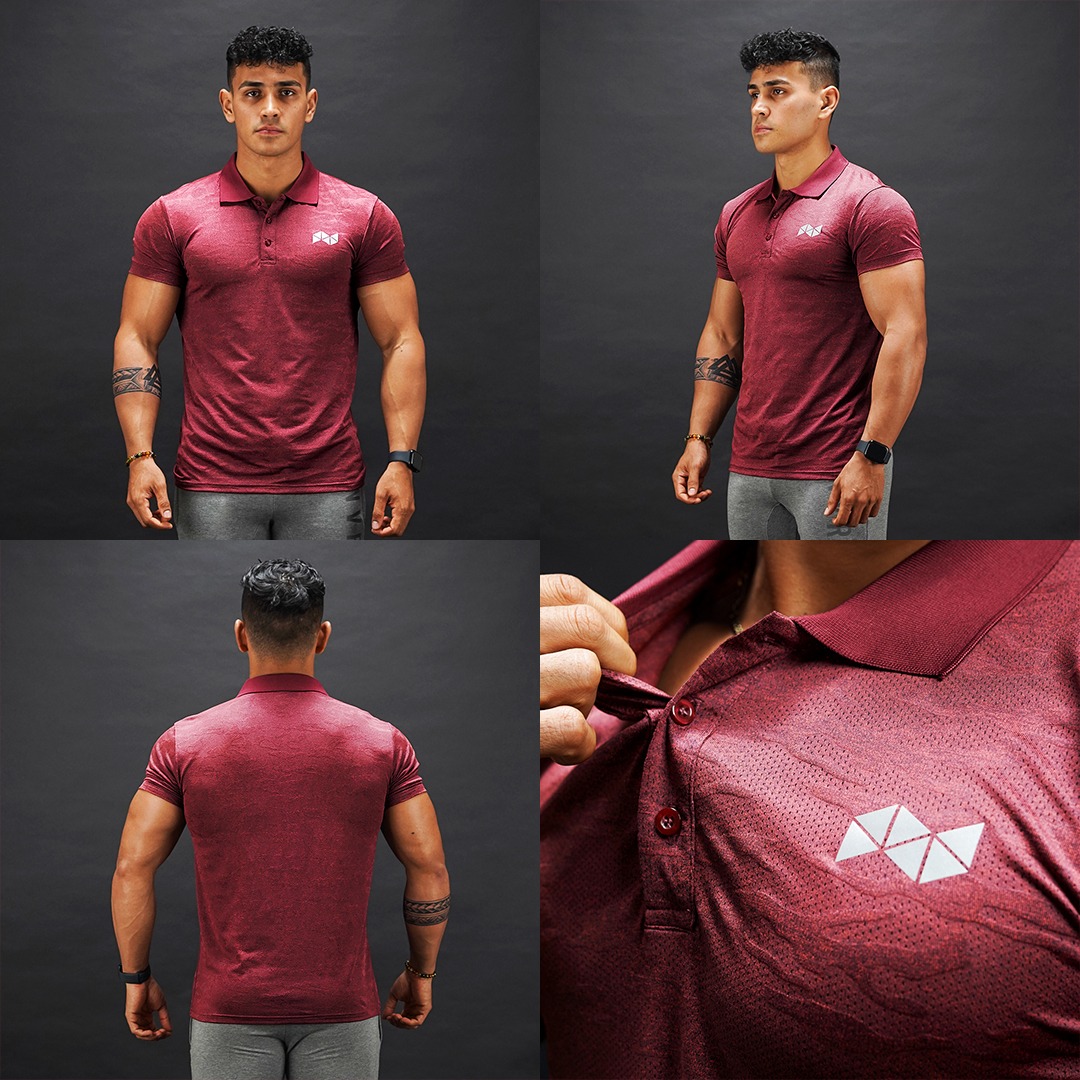 NEVERES Camouflage Polo Shirt