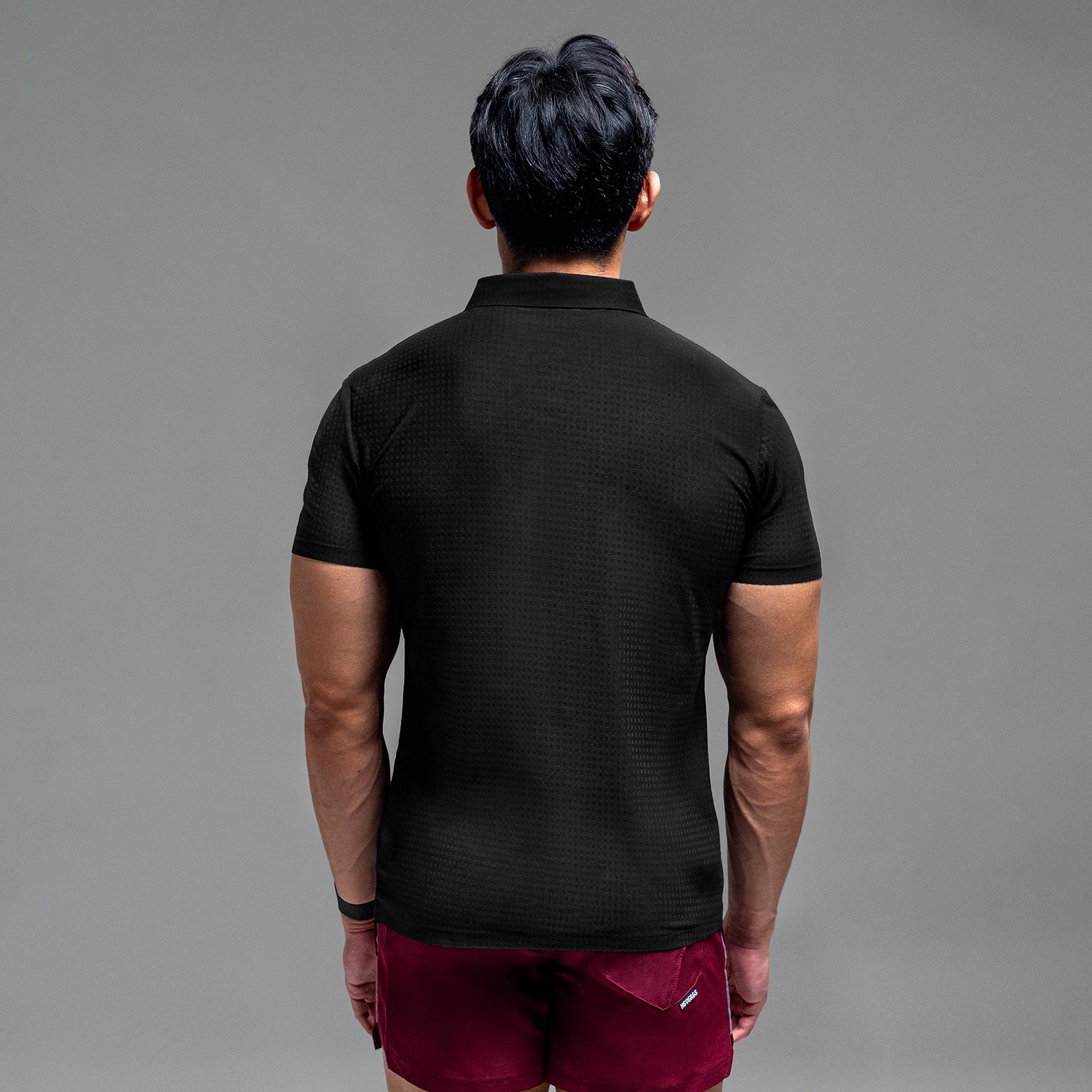 NEVERES Next Level Polo Shirt - Performa-Grid Tech