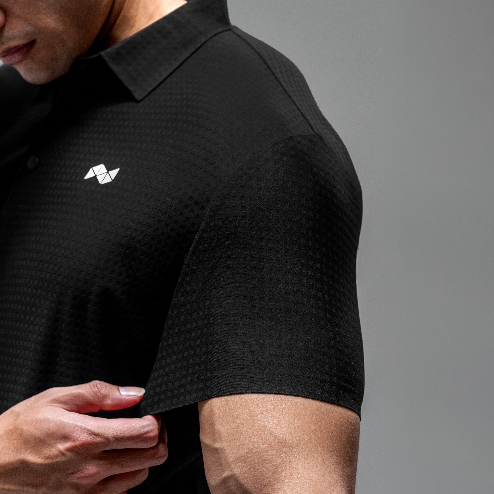 NEVERES Next Level Polo Shirt - Performa-Grid Tech