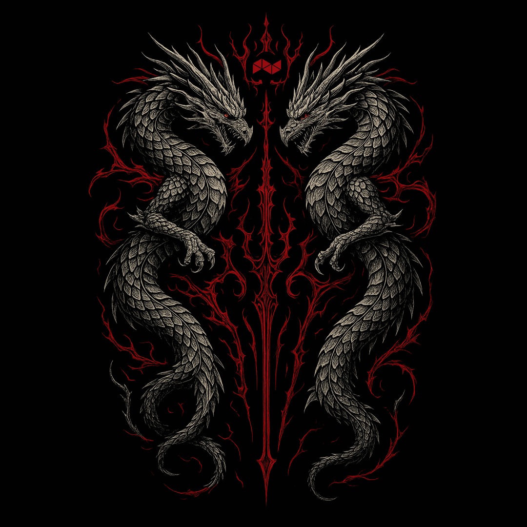 NEVERES Shogun Twin-Dragon Jogger