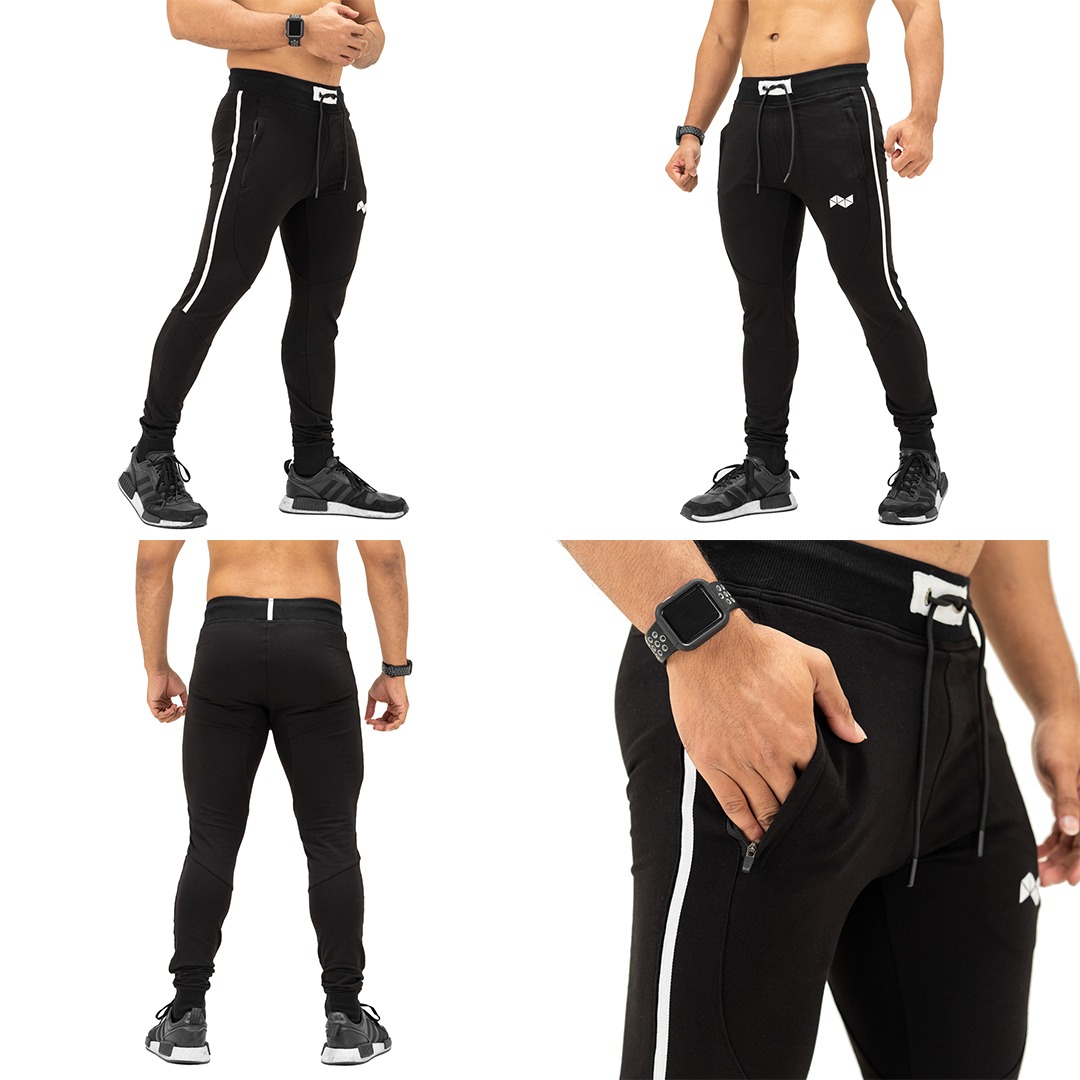 NEVERES Stripe Plus Jogger