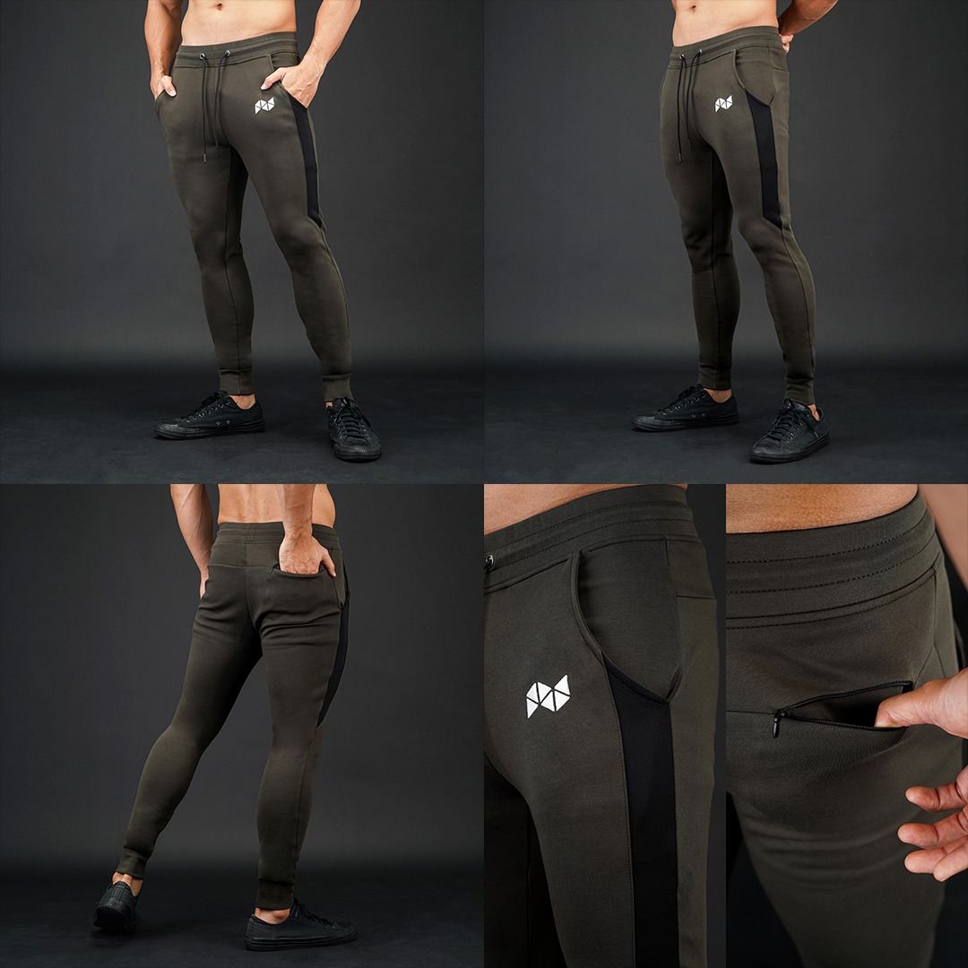 NEVERES Half Stripe Jogger V.2