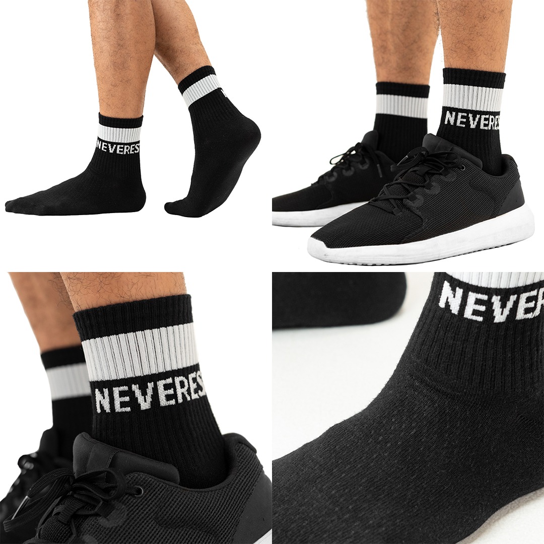 NEVERES Crew Socks