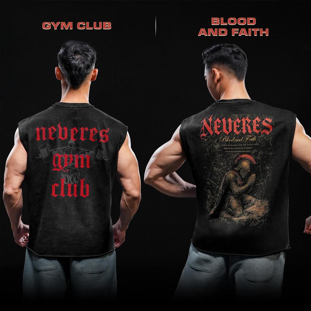 NEVERES Dark Era Muscle Cut – Back Graphic