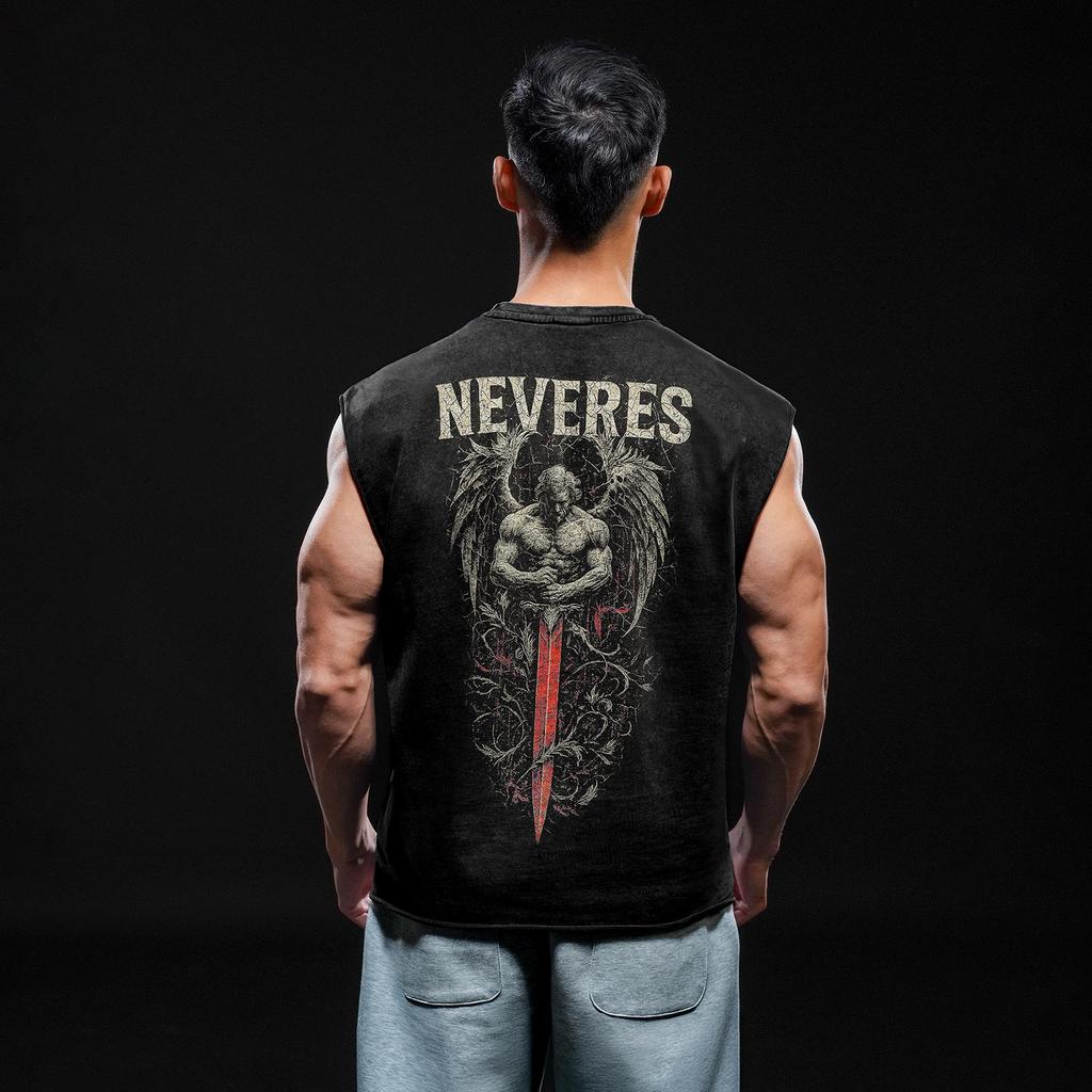 NEVERES Dark Era Muscle Cut – Back Graphic
