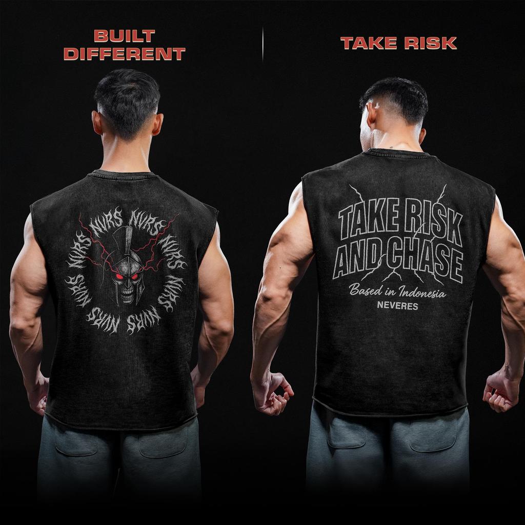 NEVERES Dark Era Muscle Cut – Back Graphic