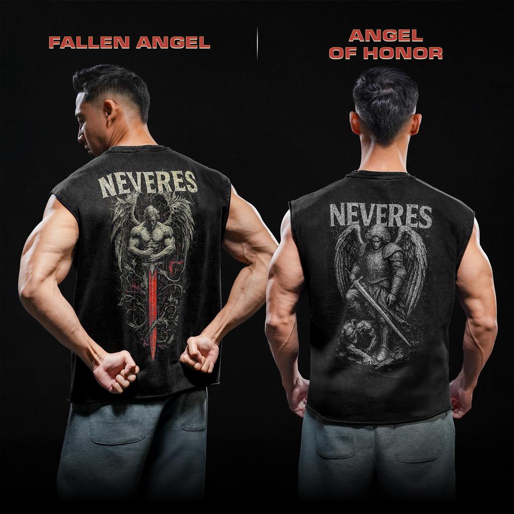 NEVERES Dark Era Muscle Cut – Back Graphic
