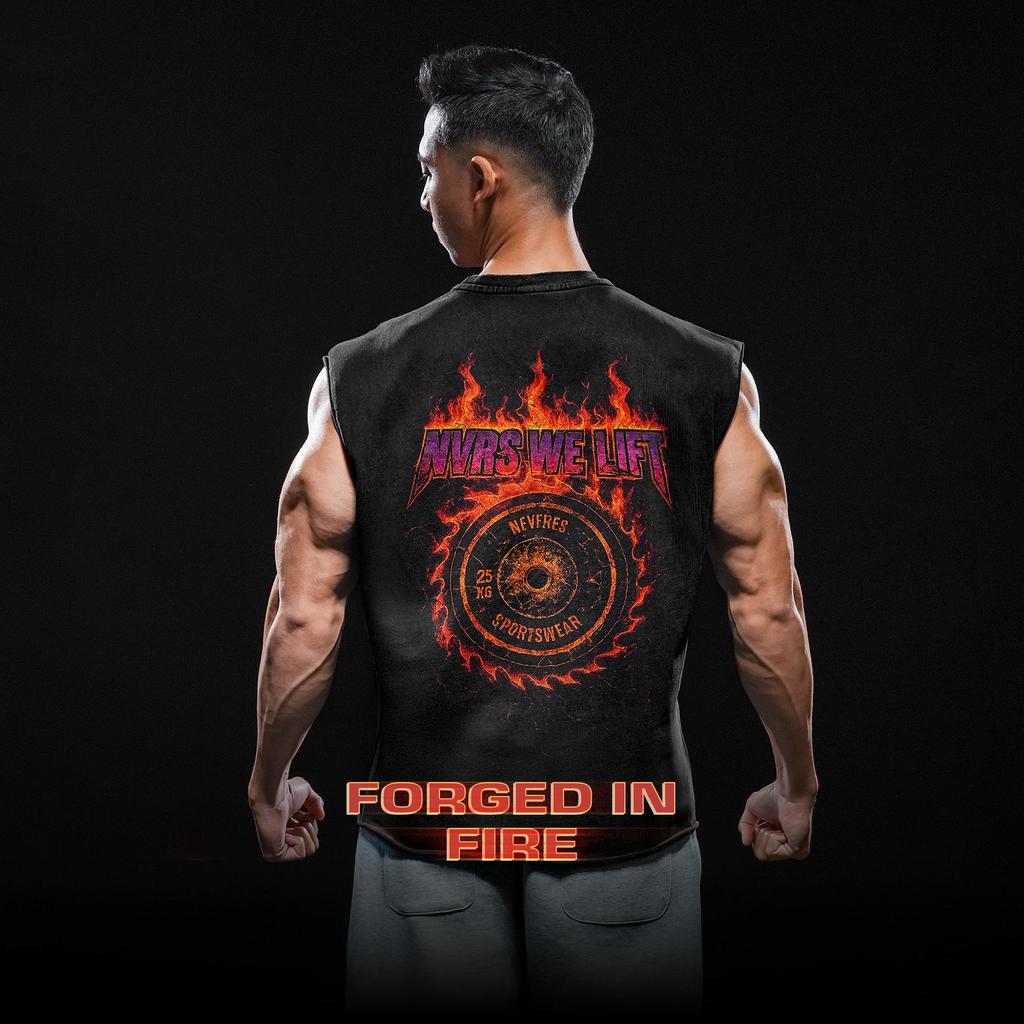 NEVERES Dark Era Muscle Cut – Back Graphic