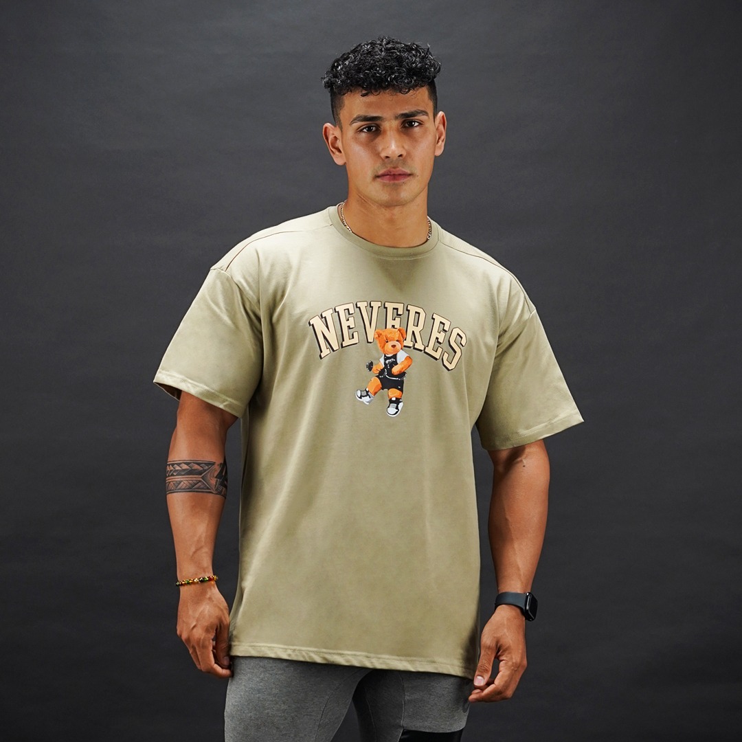 NEVERES Teddy Lift Oversized T-Shirt