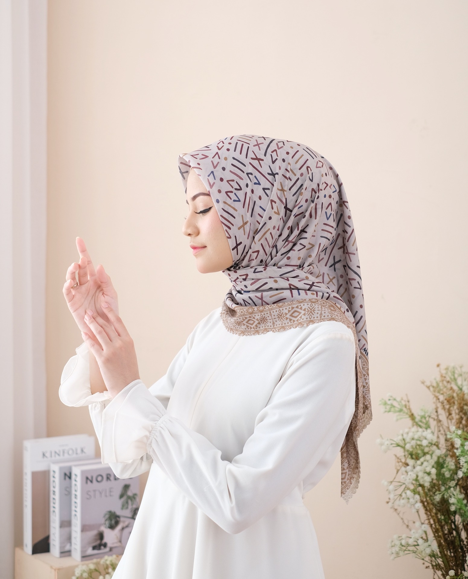 Square Hijab SAFI in Coksu