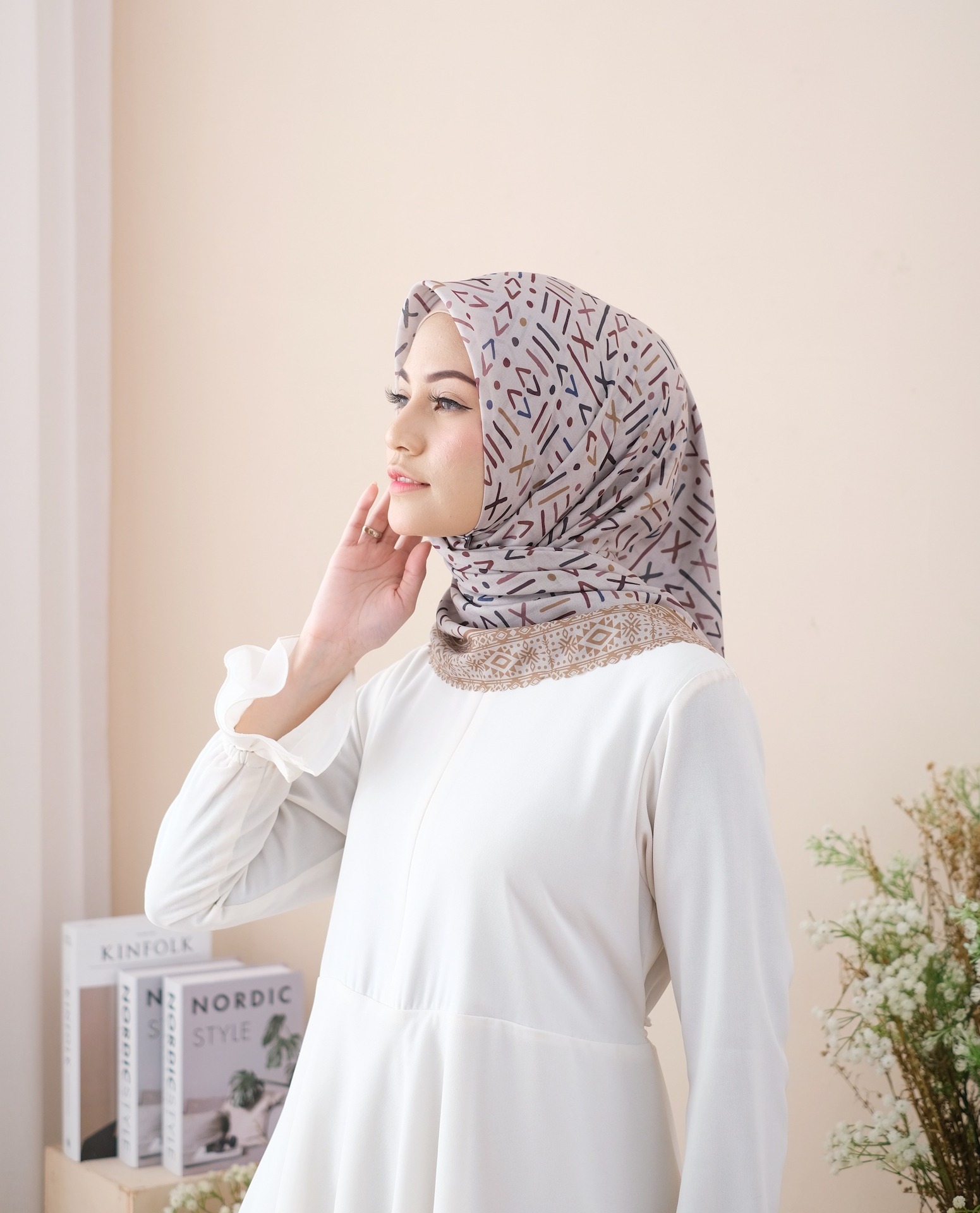 Square Hijab SAFI in Coksu