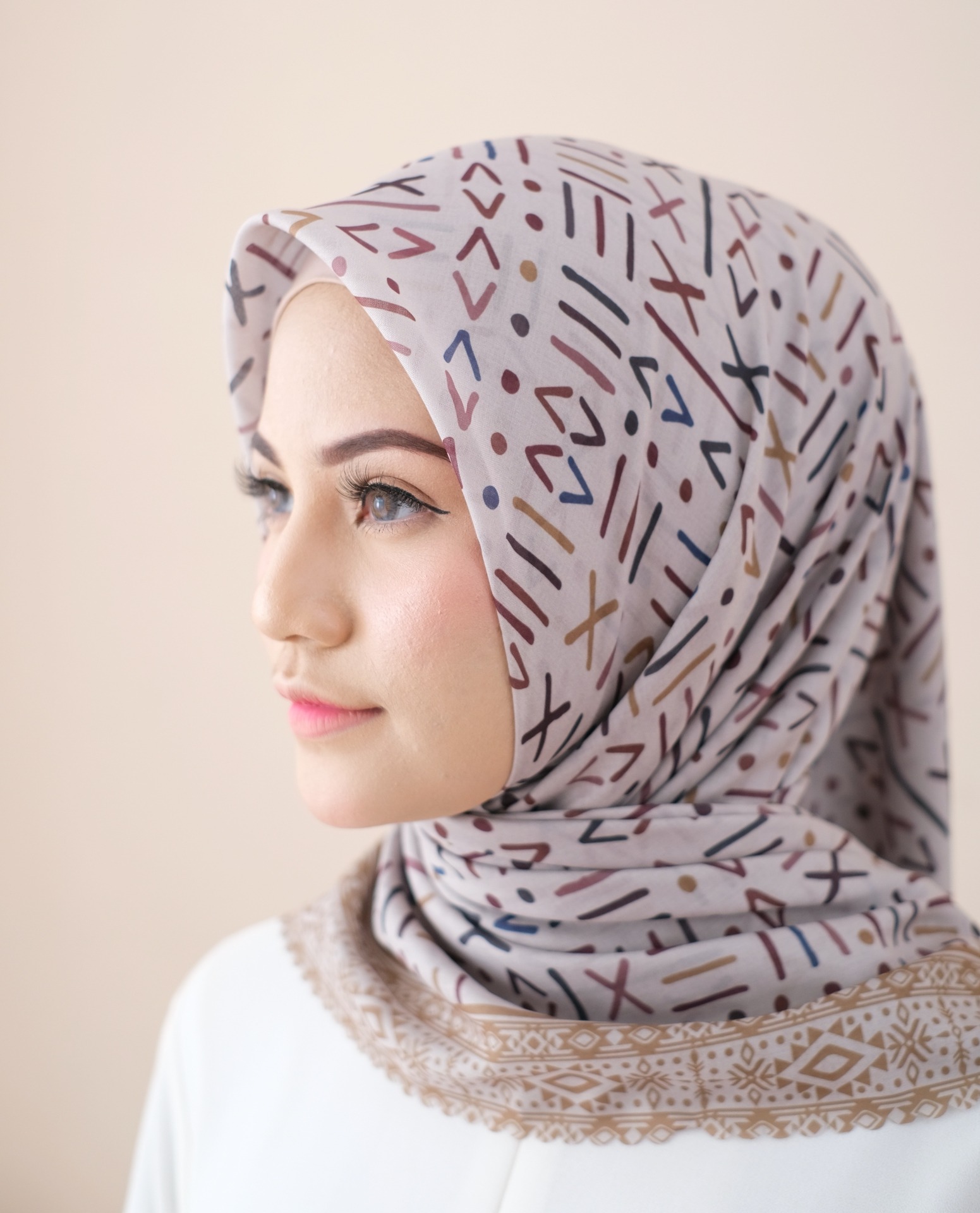 Square Hijab SAFI in Coksu
