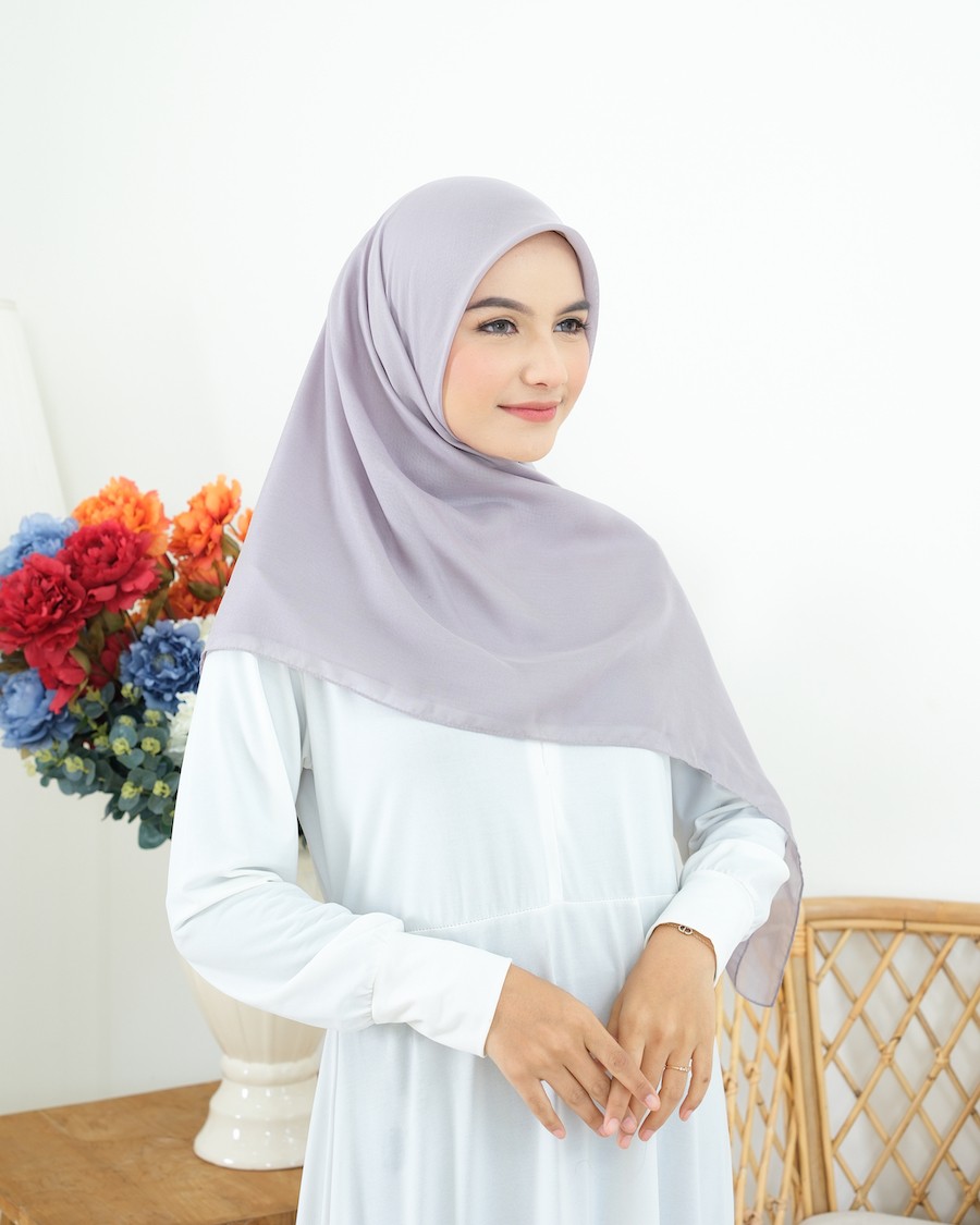 Plain Hijab VOAL PARIS PREMIUM in String