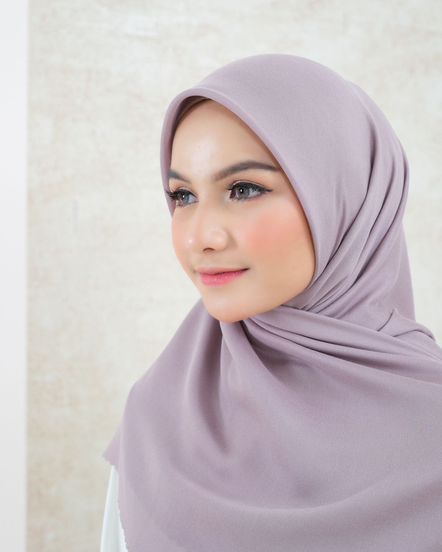 Plain Hijab VOAL ULTIMATE TWILIGHT in Frozen Dust