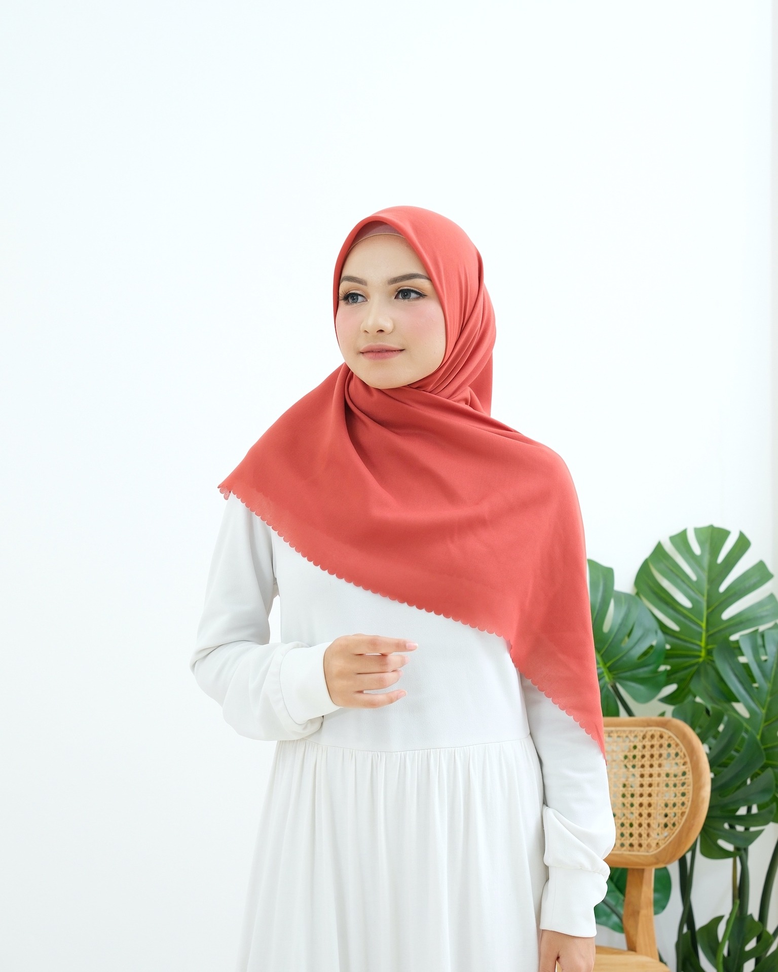 Plain Hijab VOAL ULTIMATE TWILIGHT in Autumn