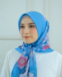 Square Hijab AZALEA 110x110 in Celadon